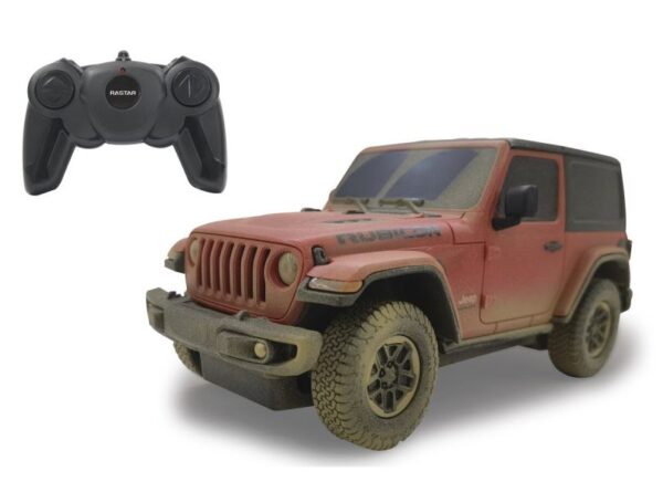 Jamara auto na daljinsko upravljanje Jeep Wrangler Rubicon, smeđi 1:24