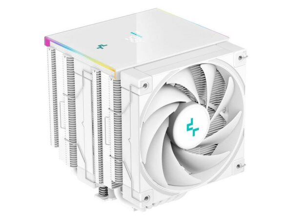 Hladnjak DeepCool AK620 DIGITAL, ARGB, 2x 120mm, 260W TDP, White