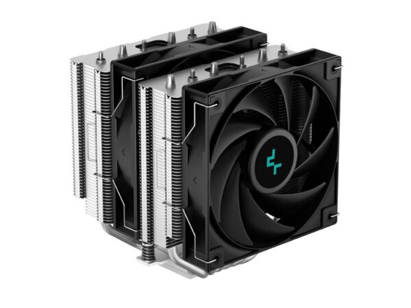 Hladnjak DeepCool AG620, 2x 120mm, 260W TDP, Black