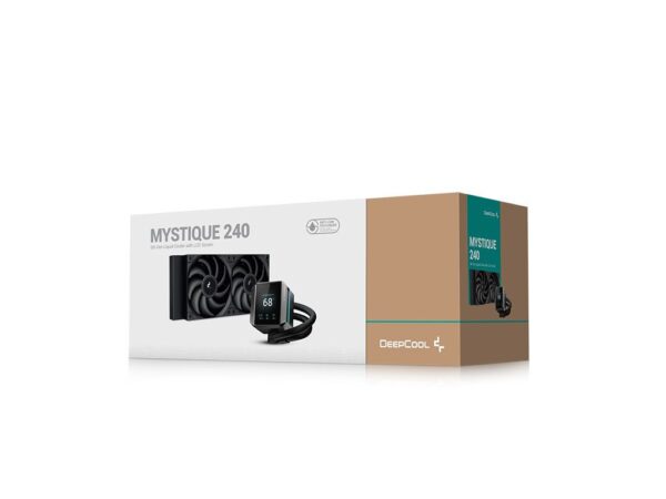 Vodeno Hlađenje DeepCool MYSTIQUE 240, 240mm, LCD, Black