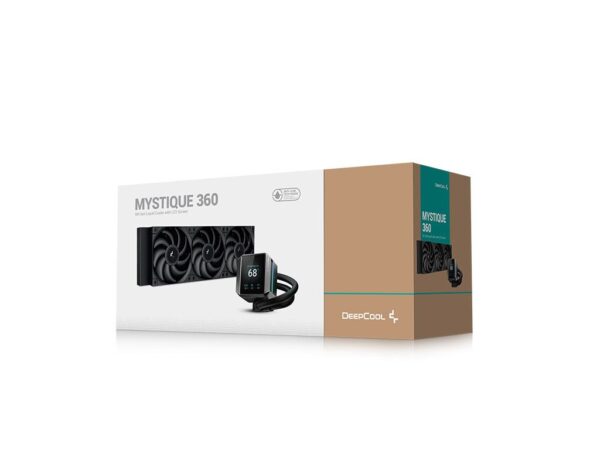 Vodeno Hlađenje DeepCool MYSTIQUE 360, 360mm, LCD, Black