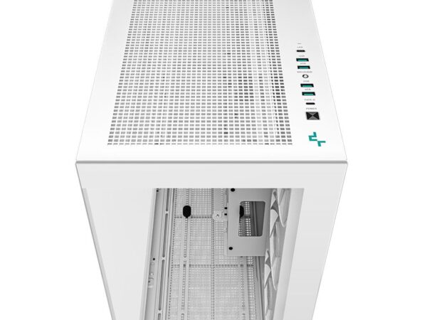 Kućište DeepCool CH780, E-ATX, Bez napajanja, Kaljeno staklo, ARGB, Bijela, R-CH780-WHADE41-G-1