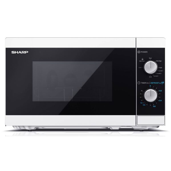 SHARP mikrovalna pećnica YC-MG01E-W 20lit, grill, analogna, bijela